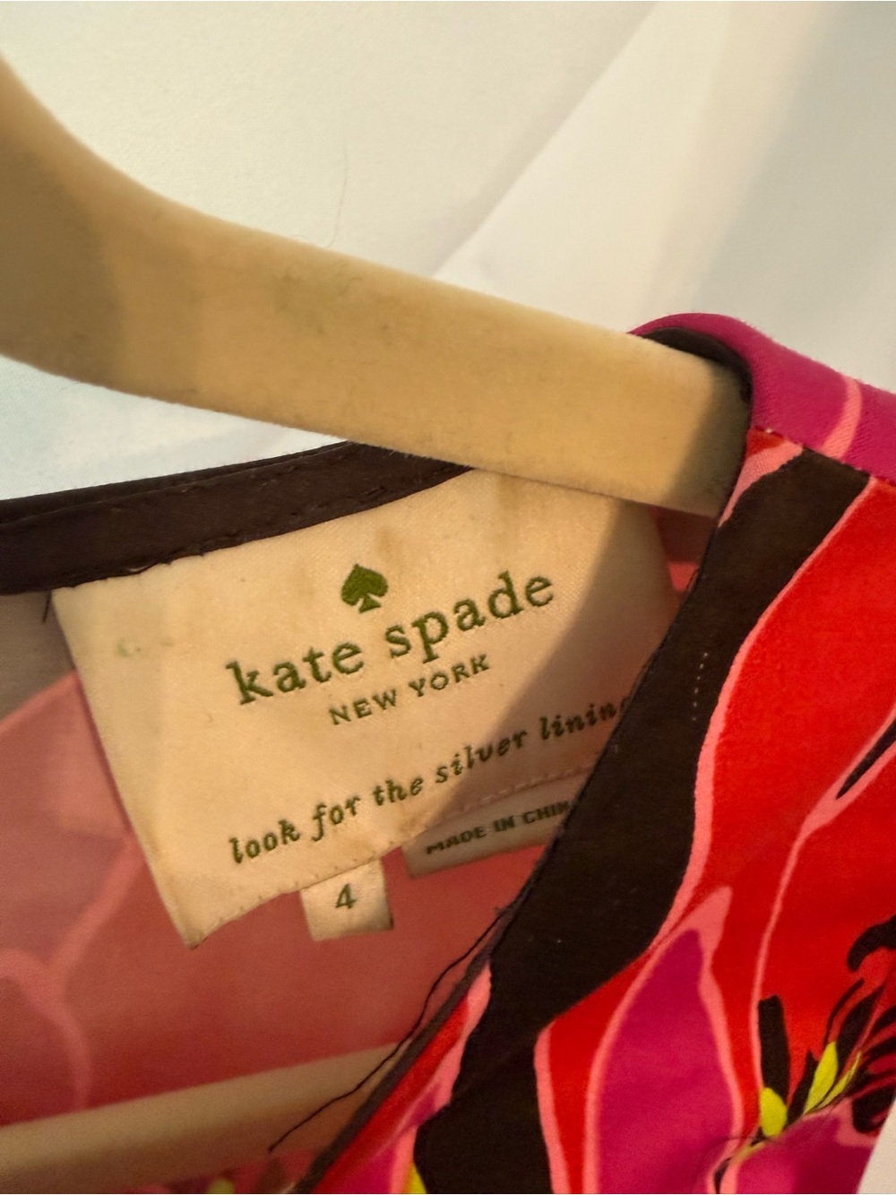 kate spade Red & Pink Floral Sheath Dress - Picture 2 of 3